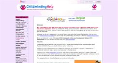 Desktop Screenshot of childmindinghelp.co.uk